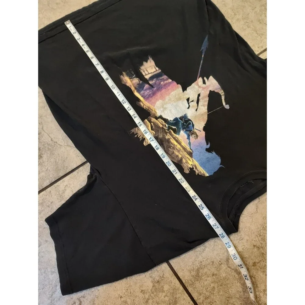 Legend of Zelda T-Shirt Black Adult Size XL Breath Of The Wild Nintendo Link - Picture 11 of 11